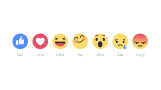Facebook Is Testing Six New Reaction Emoji Instead of a Single "Dislike" Button